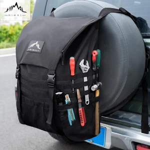 Large Capacity Spare Tire Trash Bag Cargo Tool Gear Organizer Outdoor Off-Road - Picture 1 of 6