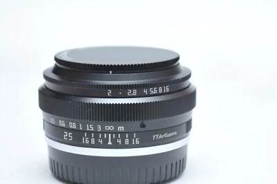 Artisan MF 25mm F2 Wide-Angle APS-C Lens for Fuji X-A2 X-A3 X-A5 X-A7 - Image 1 of 3