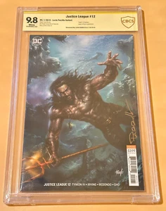 CBCS 9.8 Signature Series Justice League #12 2019 Lucio Parrillo Variant - Bild 1 von 6