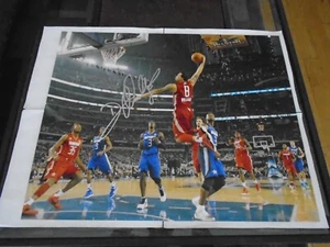 DERON WILLIAMS SIGNED 16X20 PHOTO 2010 ALL STAR GAME UTAH JAZZ LEGEND COA BOXING - Picture 1 of 2