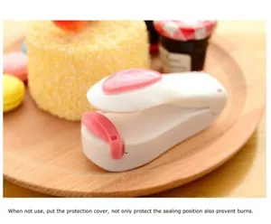 Mini sellador térmico máquina de sellado de tapas para bolsas de plástico Mylar - Imagen 1 de 6
