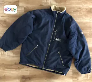 Belstaff BOMBER jacket, Shearling Inliner, blue, size 2XL - Bild 1 von 13