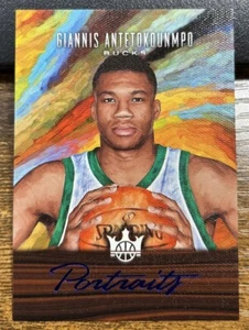 Giannis Antetokounmpo 2017-18 Panini Hofkönige Porträts Saphir/25 #40 - Bild 1 von 2