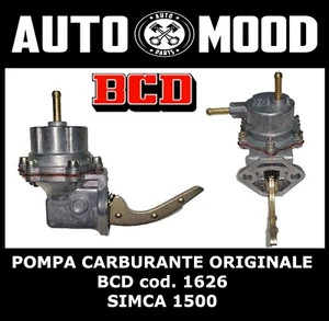 POMPA CARBURANTE ORIGINALE BCD 1626 PER SIMCA 1500 - Bild 1 von 2