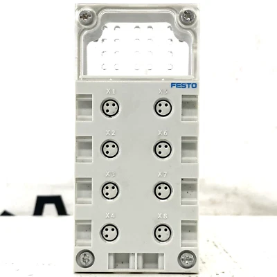 Módulo adaptador de comunicación Festo CPX-AB-8-M8-3POL 195706 3 polos usado Alemania Foto 1 de 4
