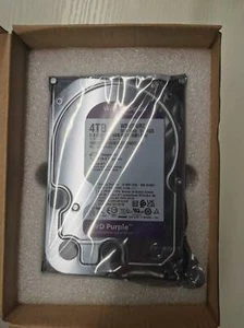 Western Digital 4TB WD42PURZ SATA Hard Drive For Surveillance Hikvision NVR/DVR - Afbeelding 1 van 3