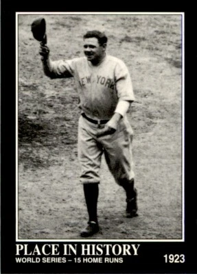 1992 Megacards Babe Ruth World Series - 15 Home Runs New York Yankees #68 - Image 1 of 2