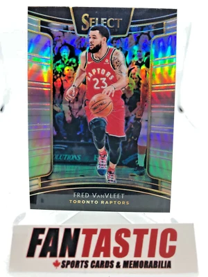 Fred VanVleet Silver Prizm #66 2018-19 Panini Select Basketball NBA Concourse - Image 1 of 2