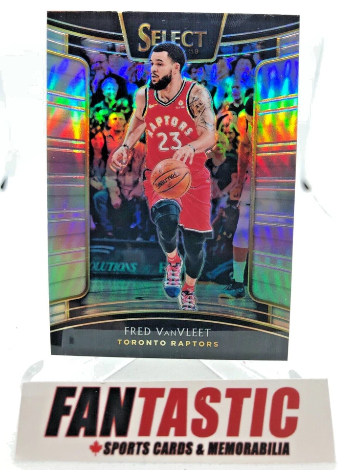 Fred VanVleet Silver Prizm #66 2018-19 Panini Select Basketball NBA Concourse - Image 1 of 2
