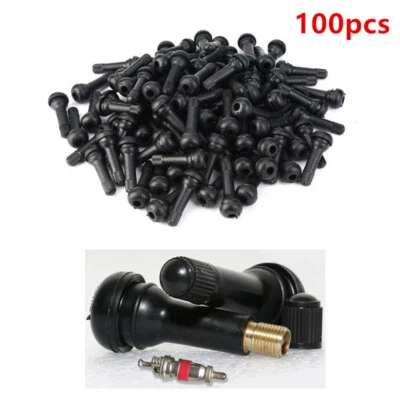 TR412/TR413/TR414 Vástago de válvula de neumático sin cámara para automóvil sin cámara con tapa antipolvo Foto 1 de 4