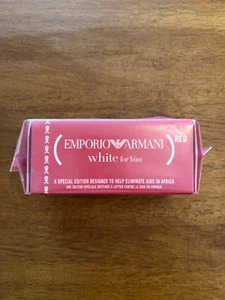 🌹Emporio Armani White for Him (Red) EDT 1.7oz spray NEW&SEALED📣FREE SHIPPING📣 - Picture 1 of 5