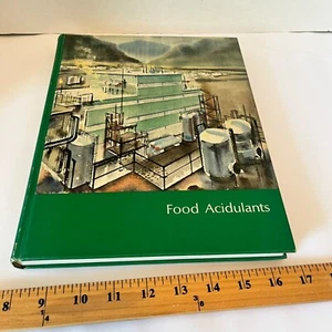 Food Acidulants Allied Chemical Hardback 1966 William Howlett Gardner Vintage - Imagen 1 de 21