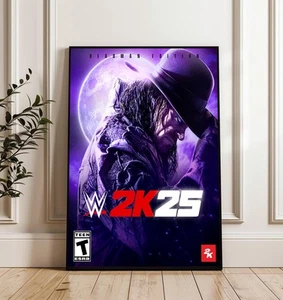 WWE 2K25 Deadman Edition Poster, Xbox Series X Game Art Wall Decor, Noframe - Picture 1 of 4