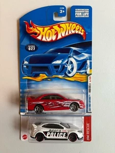 Hot Wheels 2001 First Editions Honda Civic SI #027 & 2018 Civic Type R Police - Picture 1 of 5