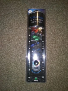 Plug & Glow 24" Multi Color LED Strips. TypeS. Brand New - Picture 1 of 7