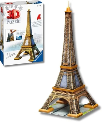 Ravensburger Puzzle 3D Tour Eiffel Pz 216 12556 - Immagine 1 di 4