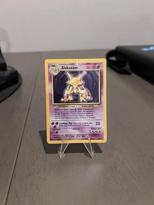 Alakazam 001/102 Base Set Holo MP Check My Listings For More WOTC - Picture 1 of 4