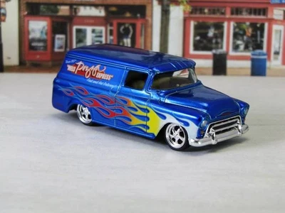 1957 57 Chevrolet Panel Truck Pizza Shop Delivery Hot Rod Model Limited Edit  T - Image 1 of 4