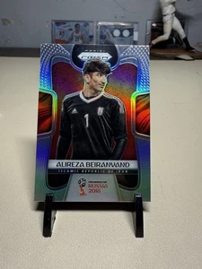 2018 Alireza Beiranvand Panini Prizm World Cup Silver Prizm Iran #109 - Bild 1 von 2