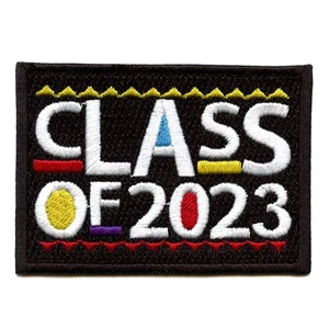 Class Of 2023 HBCU Patch Box Logo Embroidered Iron On - Picture 1 of 2