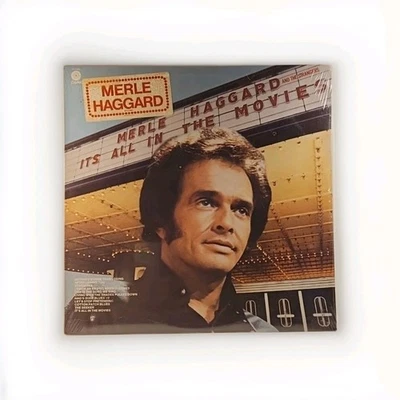 MERLE HAGGARD It's All In The Movies CAPITOL LP st11-483 Cut-out r131 - Image 1 of 3