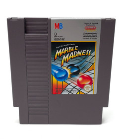Marble Madness Nintendo NES Cartridge FRA