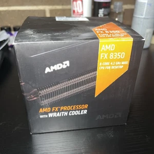 AMD FX8350 FX 8350 BLACK EDITION FD8350FRW8KHK 4GHz AM3+ 8-CORE CPU - Afbeelding 1 van 4