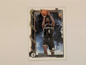 2025-26 Topps Holiday DRAKE POWELL #H182 Rookie RC Brooklyn Nets - Picture 1 of 2