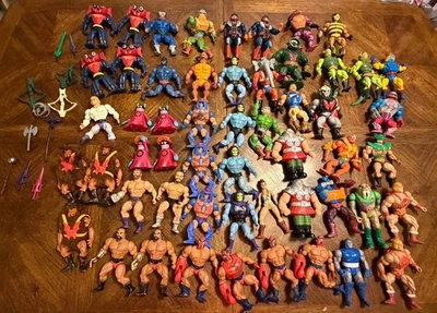 Vintage MOTU He-Man Masters of the Universe Action Figure Lot 1980s Mattel - Image 1 of 4