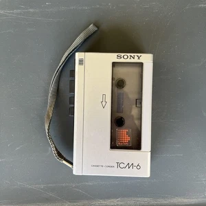 Sony TCM-6 se vende para piezas (la unidad se enciende) - Imagen 1 de 10