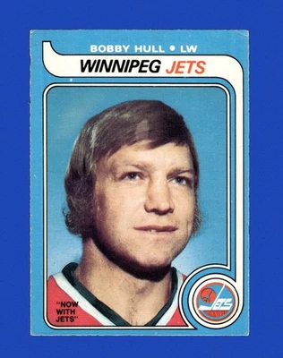 1979-80 O-Pee-Chee Set-Break #185 Bobby Hull como nuevo *GMCARDS* Foto 1 de 2