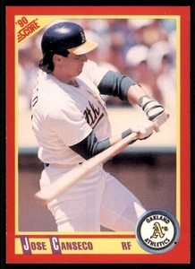 1990 Score #375 Jose Canseco - Picture 1 of 2