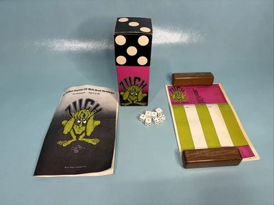 Vintage ZILCH Dice Game - An Action Game of Risk and Strategy 1972 - Image 1 of 4