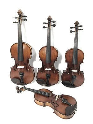 Symphony 1/4 Premium Violin w/Extra String Set,Bow,Foam Case -Full Kit SJV01B14 - Image 1 of 4