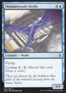 SHIMMERSCALE DRAKE 070/269 AMONKHET MTG MAGIC NM - Foto 1 di 1