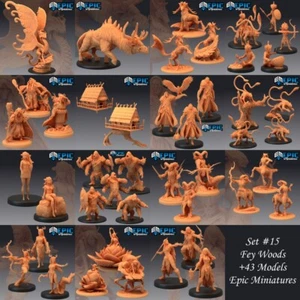 Fey Woods Set/Fairy Forest Encounter Collection(x43)/Dungeons and Dragons/Epic - Picture 1 of 16