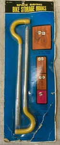 NOS 2x Garage Steel Bike Hooks 10-1/2" Inch #1704 For Storage Saving - Picture 1 of 2