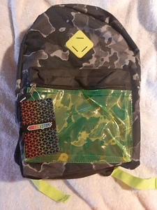 Kids Urbansport Black Grey Camo Back Pack 16 x 12 Inches.. New With Tags - Picture 1 of 2