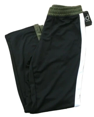 ideology men large black green netted tie front 3 pocket pull on track pants - Image 1 of 4