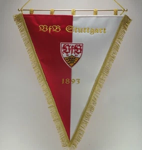 VfB Stuttgart 1893 bestickter Wimpel Größe 48 cm x 36 cm - Bild 1 von 5