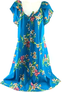Vintage Hilo Hattie Hawaiian Dress Sz XL Luau Party Camp Beach Wear USA Made - Picture 1 of 9