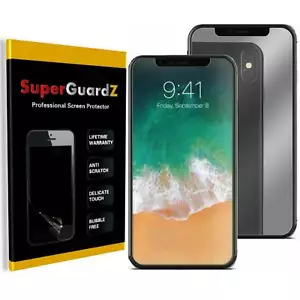 SuperGuardZ Mirror Displayschutzfolie Schutz für iPhone 16 15 14/Pro/Pro Max/Plus - Bild 1 von 8