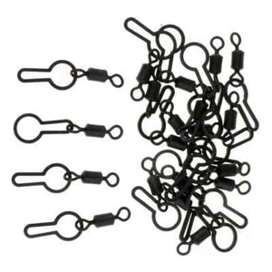 Bolsa de PVA clips con Reino Unido tamaño 8 pivotes barra de carpa aparejos de terminal de pesca gruesa - Imagen 1 de 7