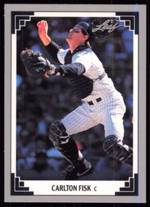 1991 Donruss Leaf Previews Carlton Fisk Chicago White Sox #16