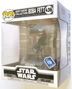 Funko POP Star Wars Bounty Hunters Boba Fett #436 Deluxe Vinyl Figure - Imagen 1 de 2