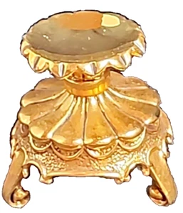 House Of Faberge Messing 3 Fuß Ei Ständer Sockel goldfarben verziert Display (SB) - Bild 1 von 7