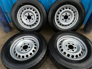 4X 16"MERCEDES SPRINTER VW CRAFTER WHEELS AND NEW CONTINENTAL TYRES 235 65 16 - Picture 1 of 9