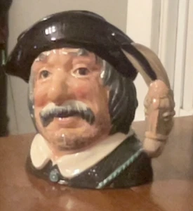 Vintage große Royal Doulton Toby Tasse. Sancho Panca. D6456 1956. 8 Zoll groß. - Bild 1 von 6