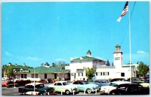 c.1950 Original FARMERS MARKET, Hollywood, California; Autos Parking Lot, Mint - Picture 1 of 2