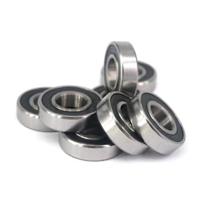 (10) Rodamiento de bolas de ranura profunda blindado de pared delgada 6900-2RS 10x22x6 mm ABEC1 - Imagen 1 de 5